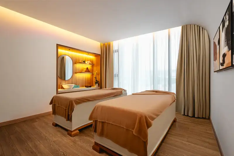 Phòng trị liệu đôi ở Spice Spa