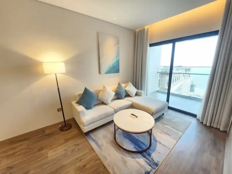 Phòng khách Suite City Vista 2 phòng ngủ